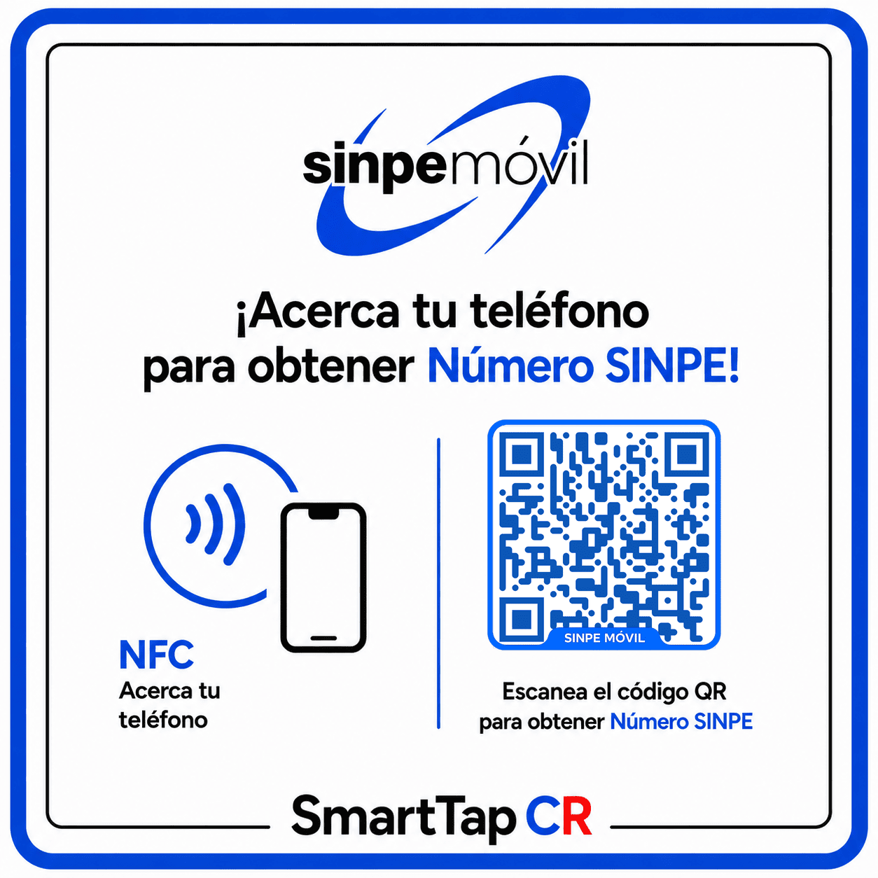 Sistemas disponibles para SmartTap CR de 15 por 15