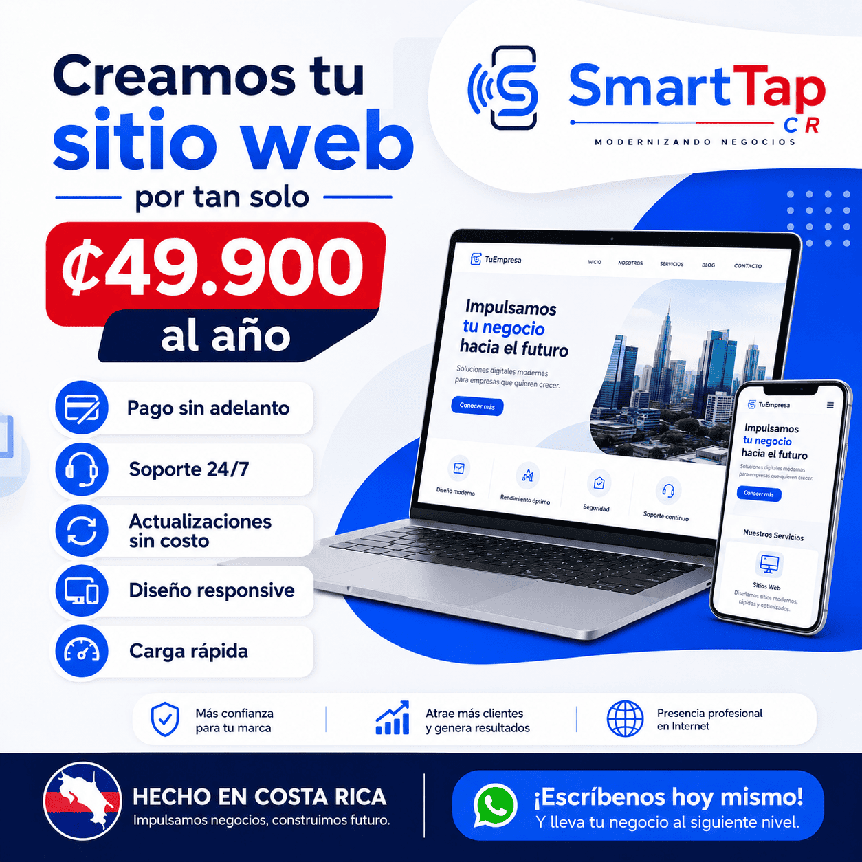 Creamos tu sitio web